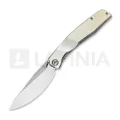 FerraMonster Couteau pliant Astrome Framelock Ti Light Brn