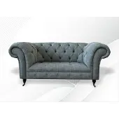 AEA Chesterfield Design Luxe Coussin Canapé Siège Garniture Cuir synthétique Canapés