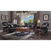 AEA Sofa Dreisitzer Wohnlandschaft Sofas Couch Polster Garnitur Leder Barock Rokoko