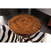 AEA Esszimmer Tische Runde Möbel Esstisch Luxus Rund Tisch Massiv Holz Italien