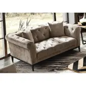 AEA Chesterfield Sofa Couch Polster Leder Couchen Polster Garnitur 3 Sitzers