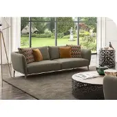 AEA Olivengrüner Dreisitzer Moderne Wohnzimmercouch Sitzmöbel Couch Sofa