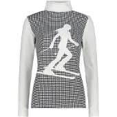 CMP Pull imprimé à col montant femme Softech