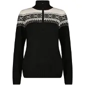 CMP Pull half zip femme Wooltech