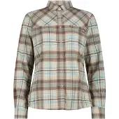 CMP Chemise manches longues à motif à carreaux femme