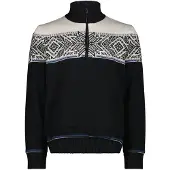 CMP 7h87511 Half Zip Sweater Noir 4XL Homme