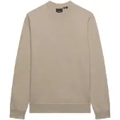 Superdry Homme Pull Essentiel Léger en Laine Mélangée Cream Taille: L