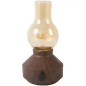 Light & Living Lampe de table Zeny Bois sur batterie