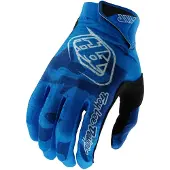 Troy Lee Designs Air Blotted Gloves Bleu M