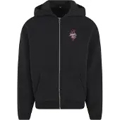 Mister tee Urban Bloom Full Zip Sweatshirt Noir S Homme