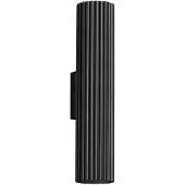 Sollux Applique KARBON 30 noir 2xGU10 10W aluminium 30x8.5x6.5cm