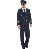 Generique Déguisement pilote de ligne homme Large