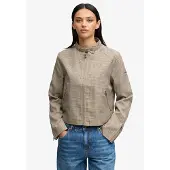 Superdry Veste mi-saison beige foncé / noir