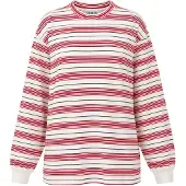 EDITED The Label T-shirt 'Vala' rouge / blanc
