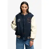 Superdry Veste mi-saison crème / marine / chocolat