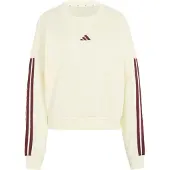 Adidas Sweat de sport 'Essentials' beige clair / lie de vin