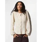 Pieces Cardigan 'PCSILLY' beige clair / jaune / vert clair / rosé