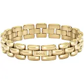 BOSS Bracelet poli avec logo gravé