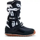 Alpinestars Tech T, bottes ,Noir/Blanc/Marron Clair ,9 US