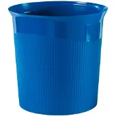 HAN Corbeille à papier Re-LOOP, 13 litres, bleu 13 litres, 100 % éco-plastique recyclé, Poubelle, Bleu