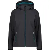 CMP Veste imperméable à capuche zippée femme