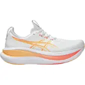 Asics Chaussure de course 'GEL-NIMBUS 28' crème / orange / homard