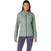 Asics Road Winter Jacket Vert L Femme