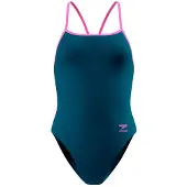 Speedo Maillot De Bain Solid Turnback