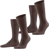 Falke Chaussettes brun foncé