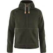 Fjällräven Övik Hoodie Fleece Vert L Homme