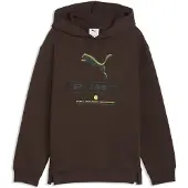 Puma Street Relaxed Hoodie Marron 13-14 Years Garçon