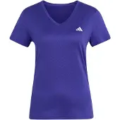 Adidas T-shirt fonctionnel 'Essentials' bleu violet / blanc