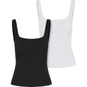 Urban Classics Tb7513a Sleeveless Top 2 Units Blanc,Noir 5XL Femme