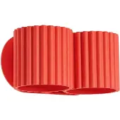 Sollux Applique AURA 2 rouge G9 2xG9 8W aluminium 10x12x21cm Lighting