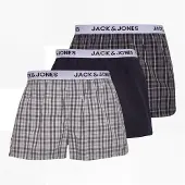 Jack & Jones Lot de trois boxers tissés Jaclaroi hommes - Poppy Seed
