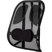 Fellowes professional series support dorsal ergonomique noir 8029901