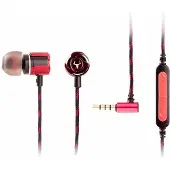 ITek Taurus IE100 (Filaire), Casque gaming, Noir, Rouge