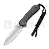 CIVIVI Elementum Fixed Blade C2105B, micarta, couteau fixe