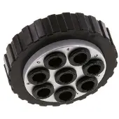 Tameson POM Bouchon multi-coupleur 8x8 mm Connexions Push-in Vide