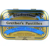 Hager Pharma GmbH Blackcurrant Pastilles sucrées Cassis 60 g Pastille(S)