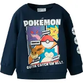 Name it Sweat 'NMMSibo Pokemon' bleu foncé / violet foncé / orange / blanc