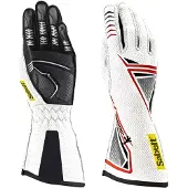 Sabelt G39 Sim-Handschuhe - Grösse M, weiss, Manette, Blanc