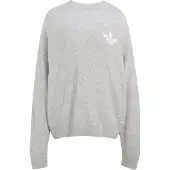 Adidas Originals Pull-over 'Athl Dept' gris / blanc