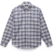 Napapijri Chemise bleu marine / blanc