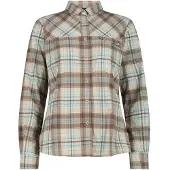 CMP Chemise manches longues à motif à carreaux femme