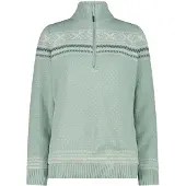 CMP Pull 1/2 zip en maille femme WP