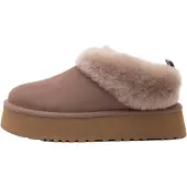 Ugg pour femme. 1171393 Baskets en cuir Tazzelle marron (36), Beige, Plat, 3 à 5 cm, Aucun, Casuel