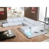 AEA Eckgarnitur Wohnlandschaft U-Form Sofa Eckcouch Ecksofa Couch Garnitur Polster