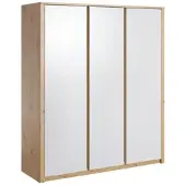 AEA Armoire en tissu Armoire penderie 2 barres de penderie Moderne