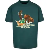 Mister Tee X Artist T-Shirt 'Beastie Boys Animal' marron / jaune clair / vert foncé / orange foncé